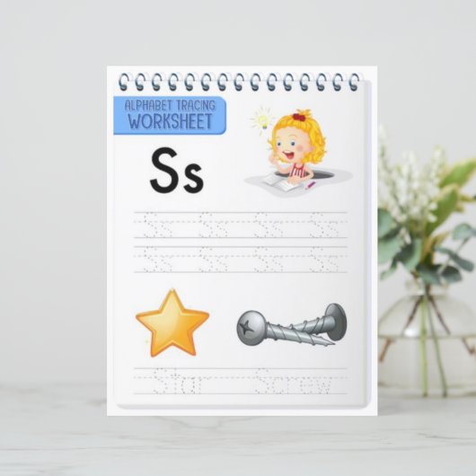 6 Learn To Spell Letter S Teacher Home Schooling (スタンド正面)