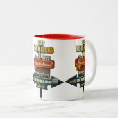 ***6 MUG***伝説のハイウェイ ツートーンマグカップ (正面右)