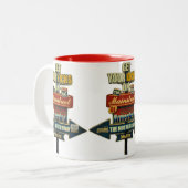 ***6 MUG***伝説のハイウェイ ツートーンマグカップ (正面左)