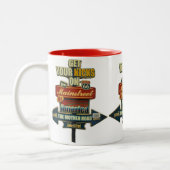 ***6 MUG***伝説のハイウェイ ツートーンマグカップ (左)