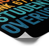 6 Out Of 7 Teachers Six Seven Meme Students Overus ポスター (角)