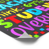 6 Out Of 7 Teachers Think 67% Of Students Overuse  ポスター (角)