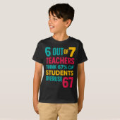 6 Out Of 7 Teachers Think 67% Students Overuse Quo Tシャツ (正面フル)