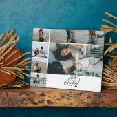 6 Personalized Best Aunt Photo Collage フォトプラーク (側面)