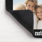 6 Photo Collageオプション文字- – カラー編集が可能 マウスパッド (コーナー)