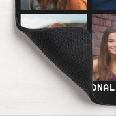 6 Photo Collageオプション文字- – カラー編集が可能 マウスパッド (コーナー)