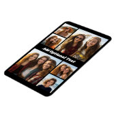 6 Photo Collageオプション文字- – カラー編集が可能 マグネット (左側)