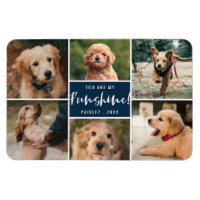 6 Photo Collage You Are My Funshine | Navy Pet