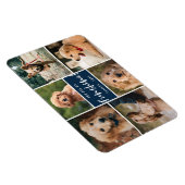 6 Photo Collage You Are My Funshine | Navy Pet マグネット (右側)