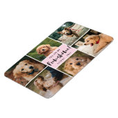 6 Photo Collage You Are My Funshine | Pink Pet マグネット (左側)
