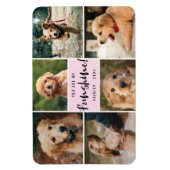 6 Photo Collage You Are My Funshine | Pink Pet マグネット (縦)