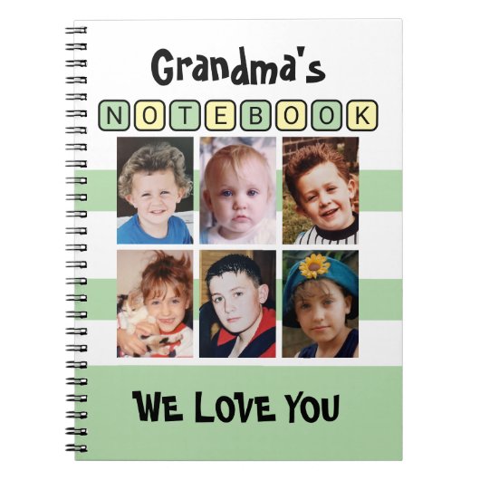 6 photo love you green grandma's ノートブック (正面)