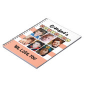 6 photo love you peach grandma's ノートブック (左側)