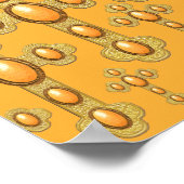 6 Sardonyxと出芽フェイク十字架 –  ポスター (角)