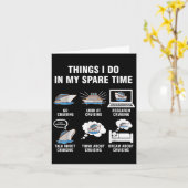 6 Things I Do In My Spare Time - Cruising Lovers  カード (黄色い花)