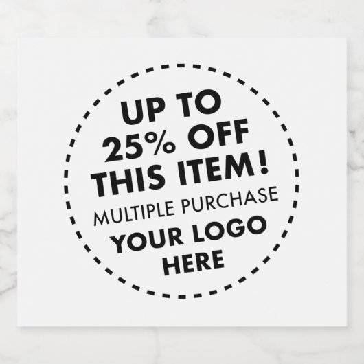 6 xカスタムビールラベル25%オフ一括買ディスカウ ビールラベル (シングルラベル)