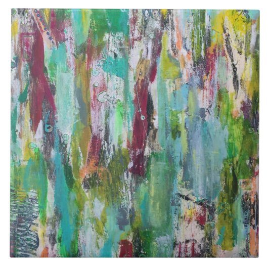 6 x 6セラミックタイルの非表示とシーク タイル (正面)