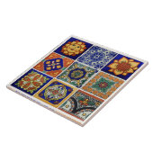 6 x 6セラミックタイル上のタラベラタイルのイメージ タイル (側面)