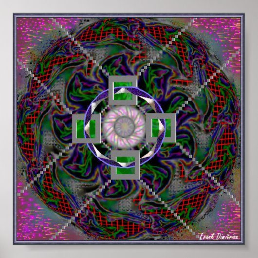 6" x 6"、バリューポスター紙（マット） ポスター (正面)