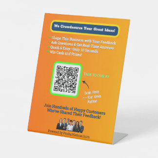 6 x 8ペデスタルマスター 台座サイン