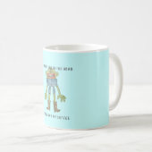 6B右のコーヒー・マグ[淡いブルーの] コーヒーマグカップ (正面右)