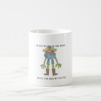 6D右のコーヒー・マグ[白い] コーヒーマグカップ