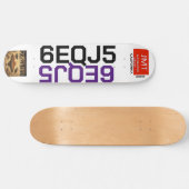 6EQJ5.コード。JMT 8 1/4"スケートボードデッキ スケートボード (横)