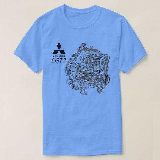 6G72 Tシャツ (デザイン正面)