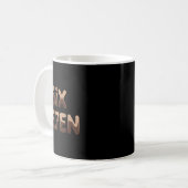 6ix Se7en おもしろ 67 シックス セブン ミーム コーヒー エスプレッソ コーヒーマグカップ (正面左)