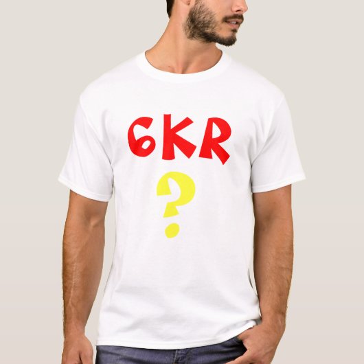 6KRミステリーT Tシャツ (正面)