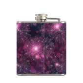 6ozビニールの良い魔女ハロウィーン名包まれた フラスク (裏面)