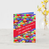 6th 結婚anniversary Candy, カード (黄色い花)