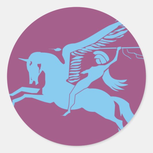 6th Airborne ラウンドシール (正面)