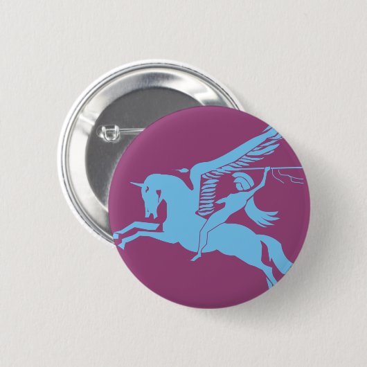 6th Airborne 缶バッジ (正面&裏面)