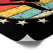 6th Birthday Karate Sixth 6 Year Old Birthday Boy  ポスター (角)