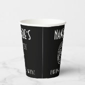 6th Birthday Party:アールデコスタイル+名前をカスタムする 紙コップ (右)