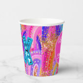 6th Birthday Rainbow 紙コップ (右)
