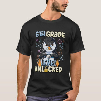 6Th Grade Level Unlocked Tシャツ