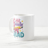 6th Grade Squad Back to School コーヒーマグカップ (正面左)