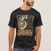 6th Grade Squad Leopard Teacher Student Tシャツ (正面)