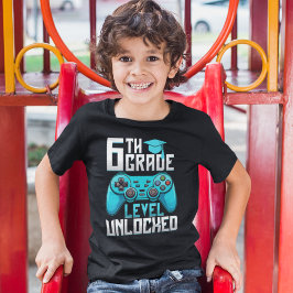 6th Grade Unlocked Gamer Graduation Tシャツ