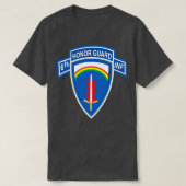 6th Inf Honor Guard SSI X Tシャツ (デザイン正面)