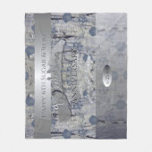 6th Sugar & Iron 結婚's Anniversaryフリースブランケット フリースブランケット (正面)