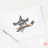 6U Hammerheads春2022クラシックラウンドステッカー 長方形シール (封筒)