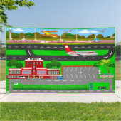 6x10の遊空港 横断幕 (外側)