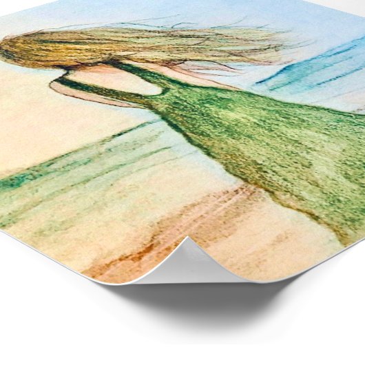 6x6フレーミングのための素晴らし静寂のアートデコールの音 ポスター (角)