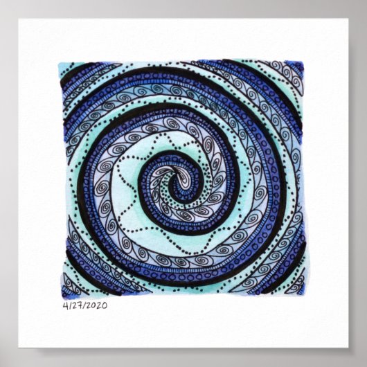 6x6プリント- 4-27-2020 ポスター (正面)