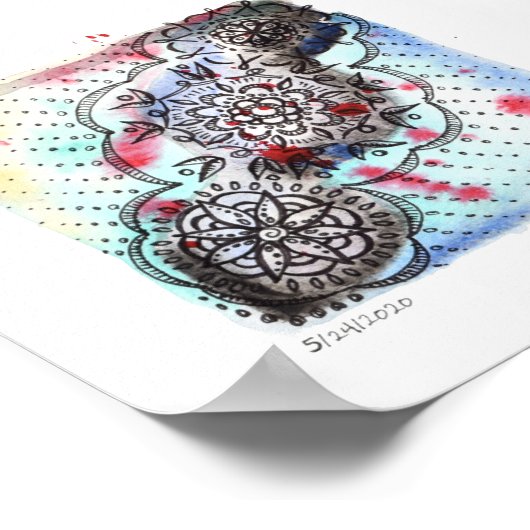 6x6プリント- 5-24-2020 ポスター (角)