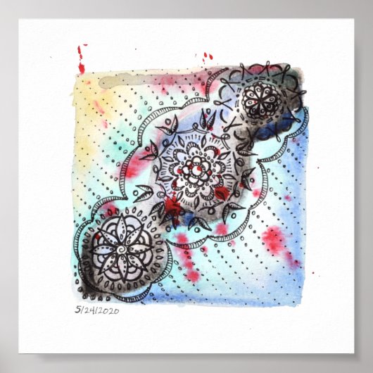 6x6プリント- 5-24-2020 ポスター (正面)