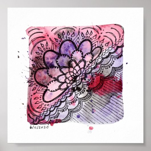 6x6プリント- 6-11-2020 ポスター (正面)